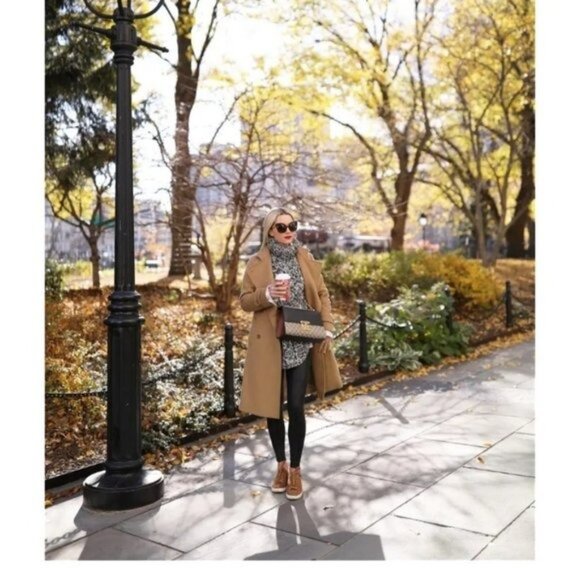 Nordstrom Treasure & Bond Turtleneck Sweater Tunic in Black Combo - Picture 6 of 13